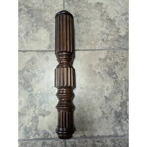 Round Bed Post Solid Walnut Stain Wood Posts/Pillars/Columns Salvage Craft